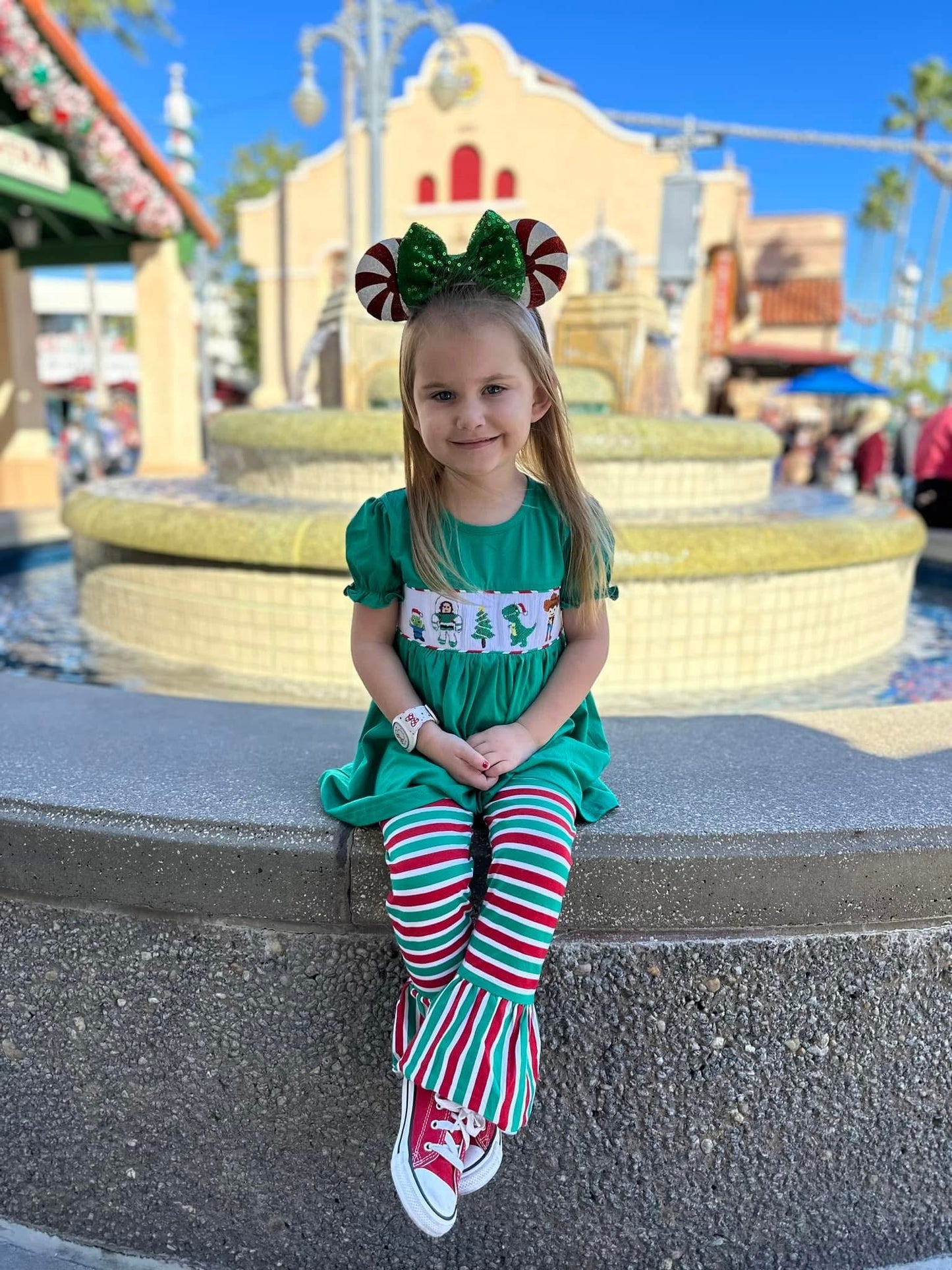 Toy Story Christmas Smocked Legging Set PO55