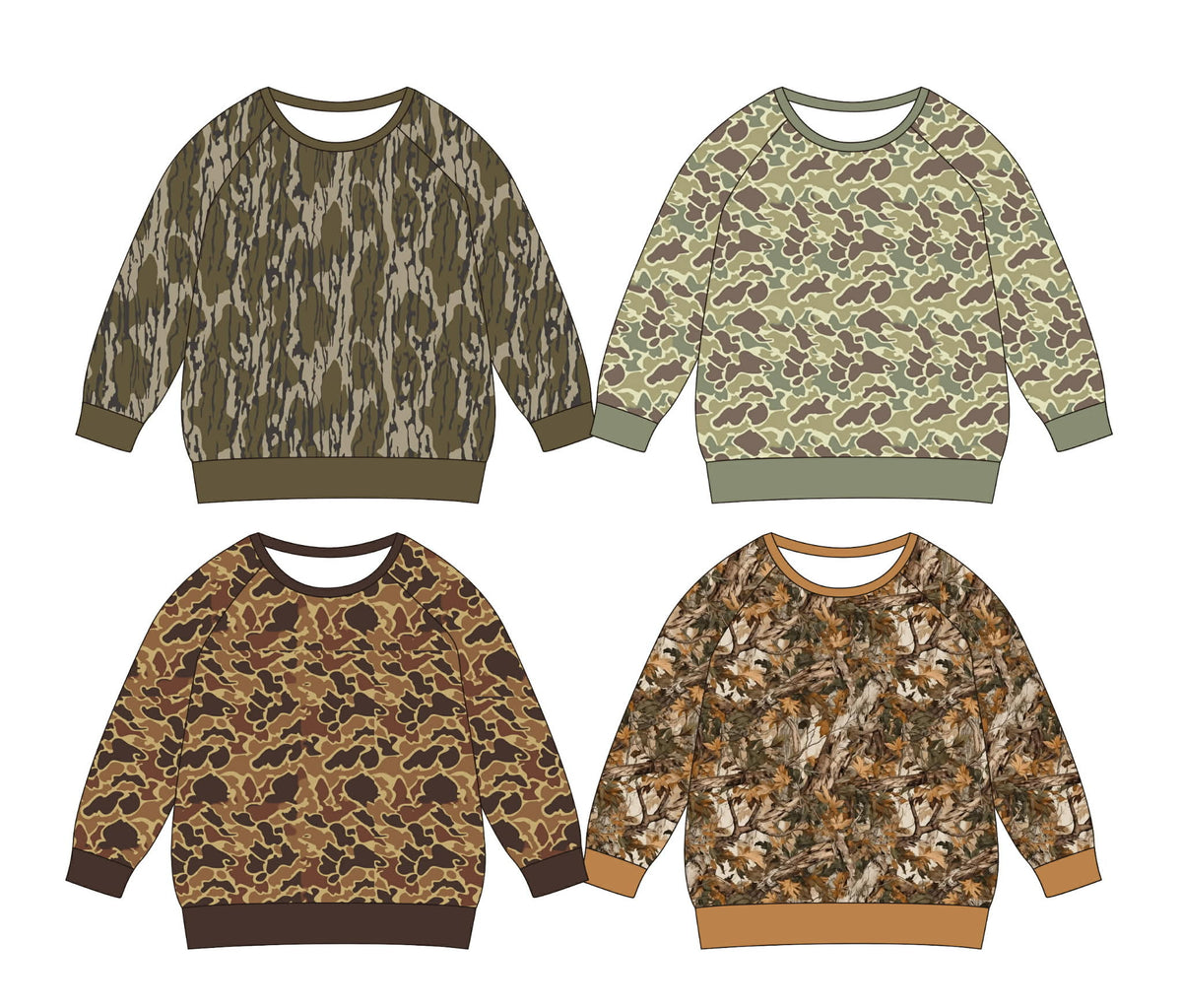 Camo Pullover Collection - ETA late January