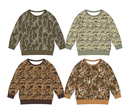 Camo Pullover Collection - ETA late January