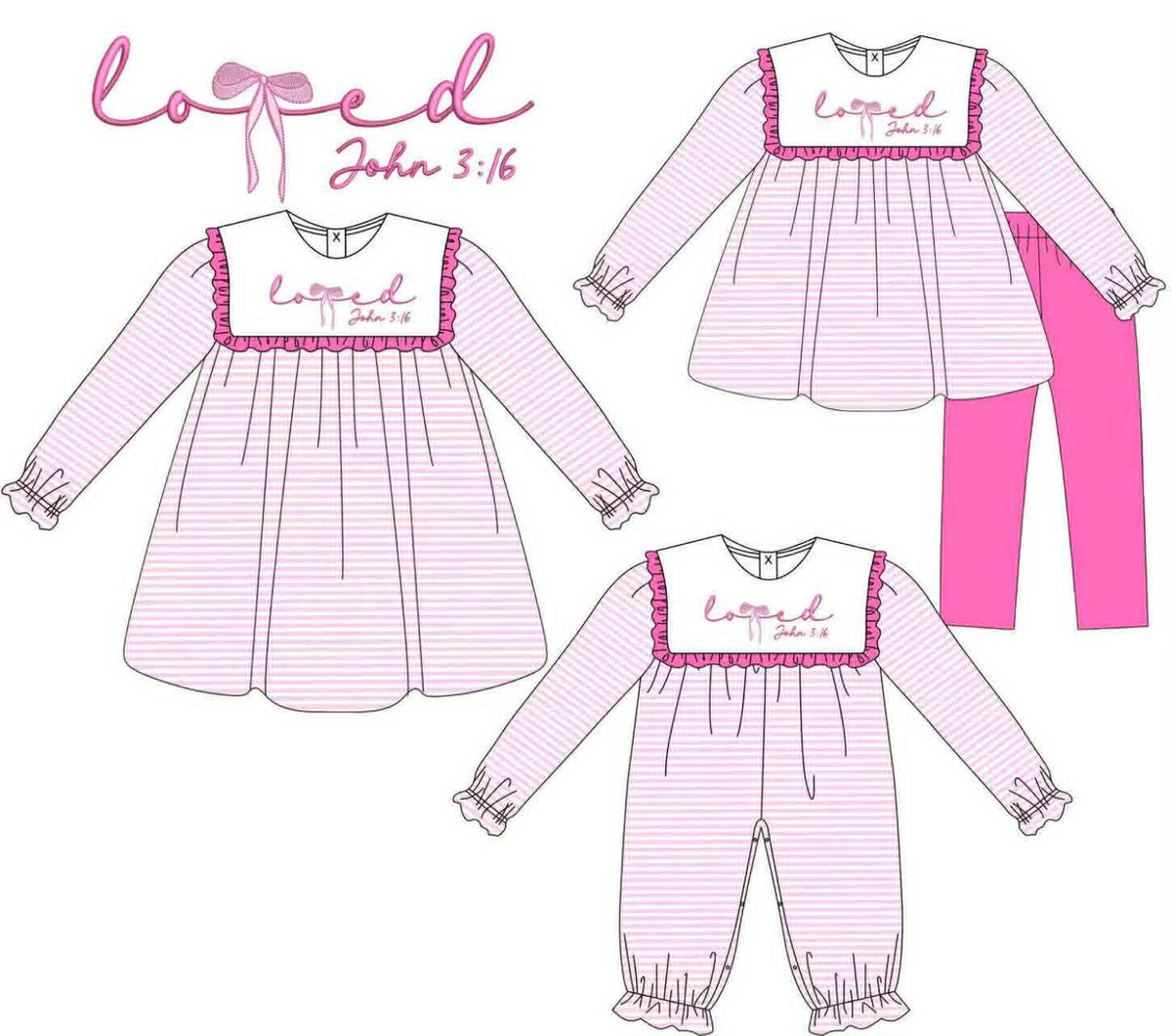 Loved Embroidered Collection - ETA late February