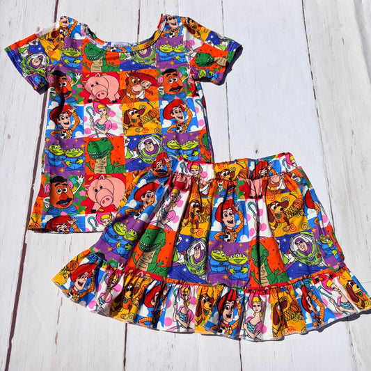 Toy Story Mashup Skort Set