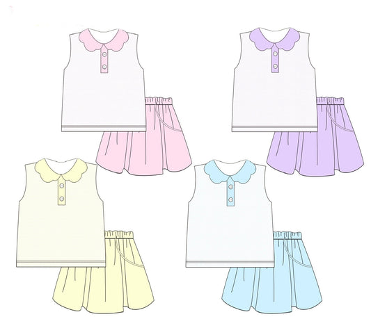 Bitty Dot Skort Sets - ETA mid June