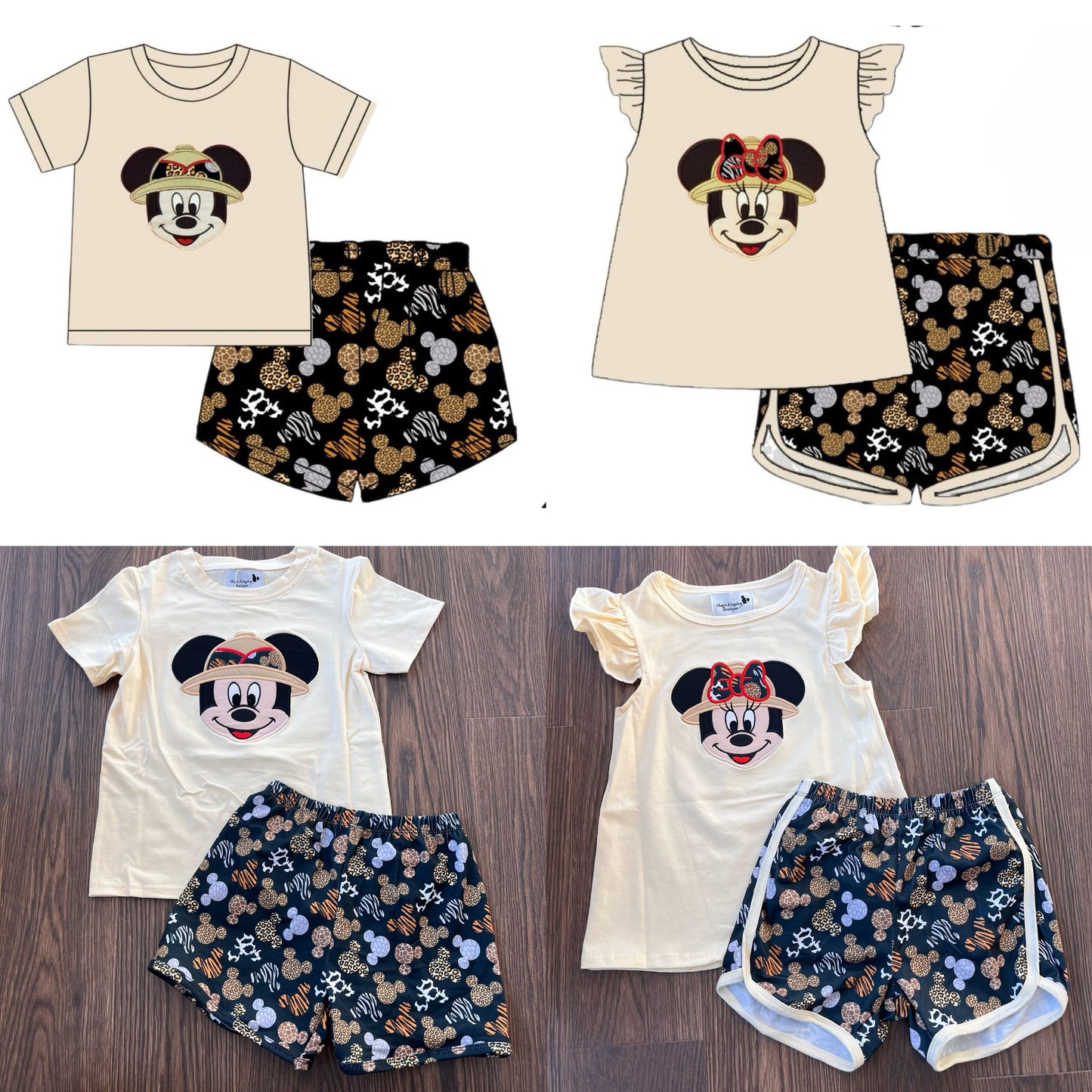 Animal Kingdom Appliqué Sets - ETA early November
