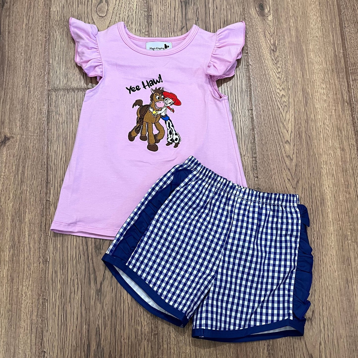 Jessie Embroidered Girl Set