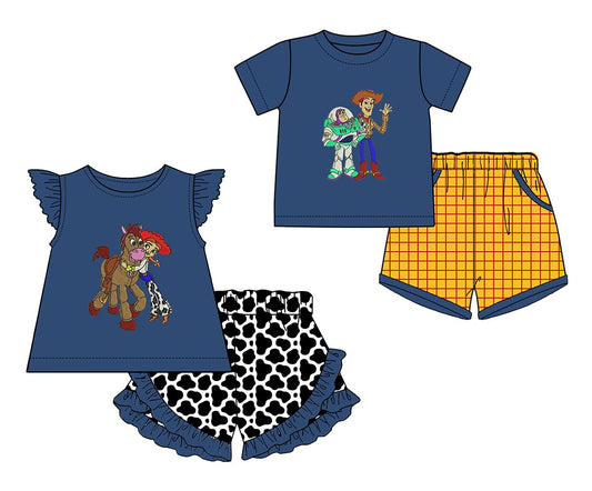 Buzz/Woody and Jessie/Bullseye Embroidered Sets - ETA late August