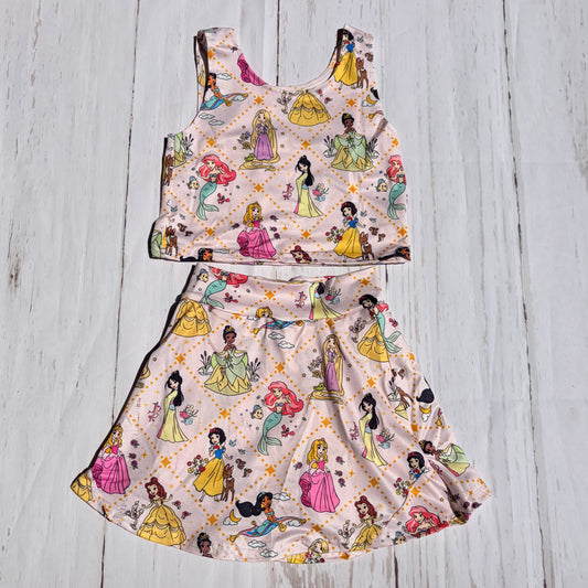 Princess Mashup Skort Set