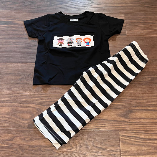 Horror Dudes Smocked Boy Set PO54