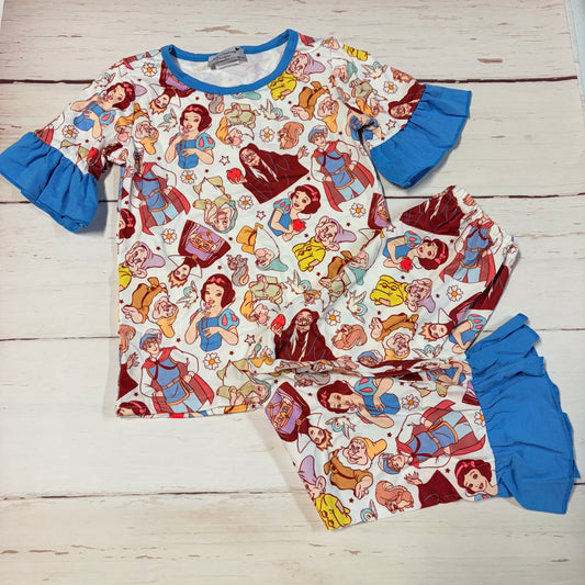 SW and Dwarfs Girl Pajamas Set