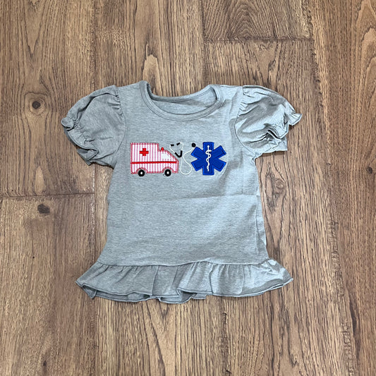 Medical Trio Appliqué Girl Shirt