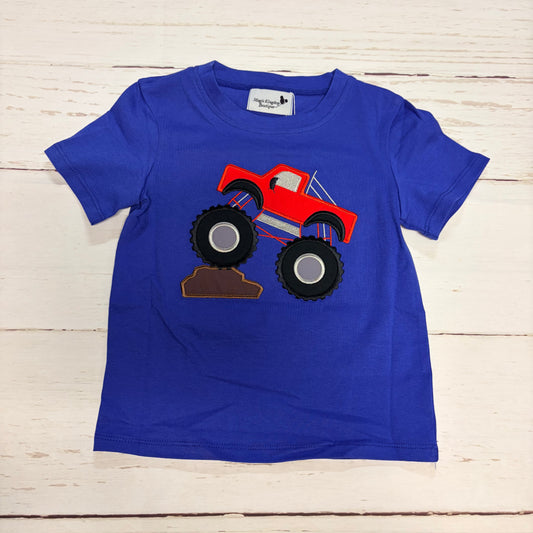 Monster Truck Appliqué Shirt