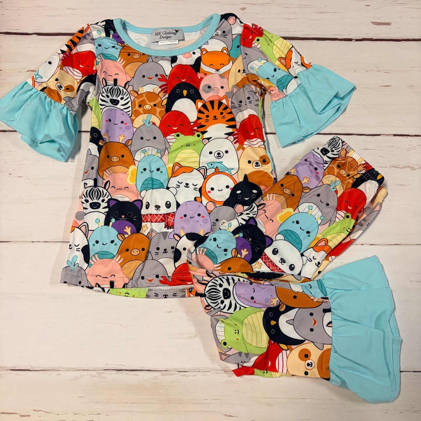 Squishmallow Girl Pajamas Set
