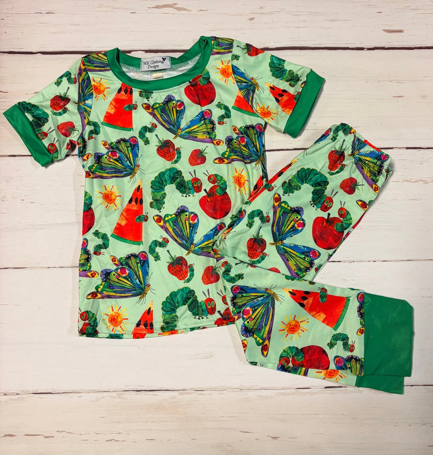 Very Hungry Caterpillar Pajamas