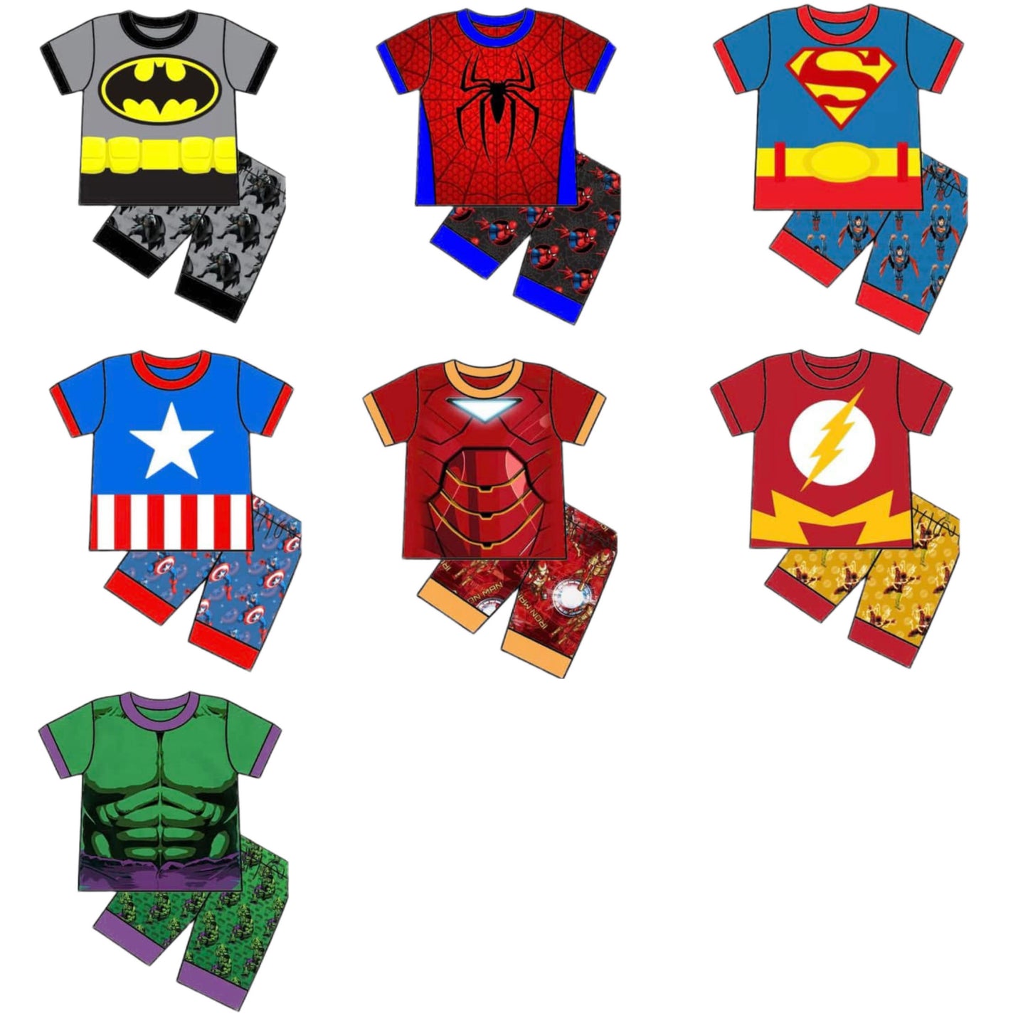 Superheroes Boy Pajamas - ETA early May