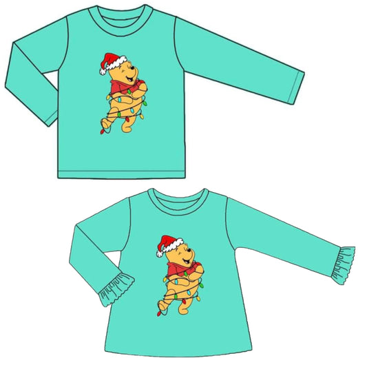 Pooh Christmas Appliqué Shirts - ETA mid October