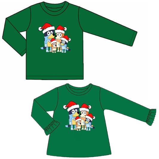Heeler Christmas Appliqué Shirts - ETA mid October