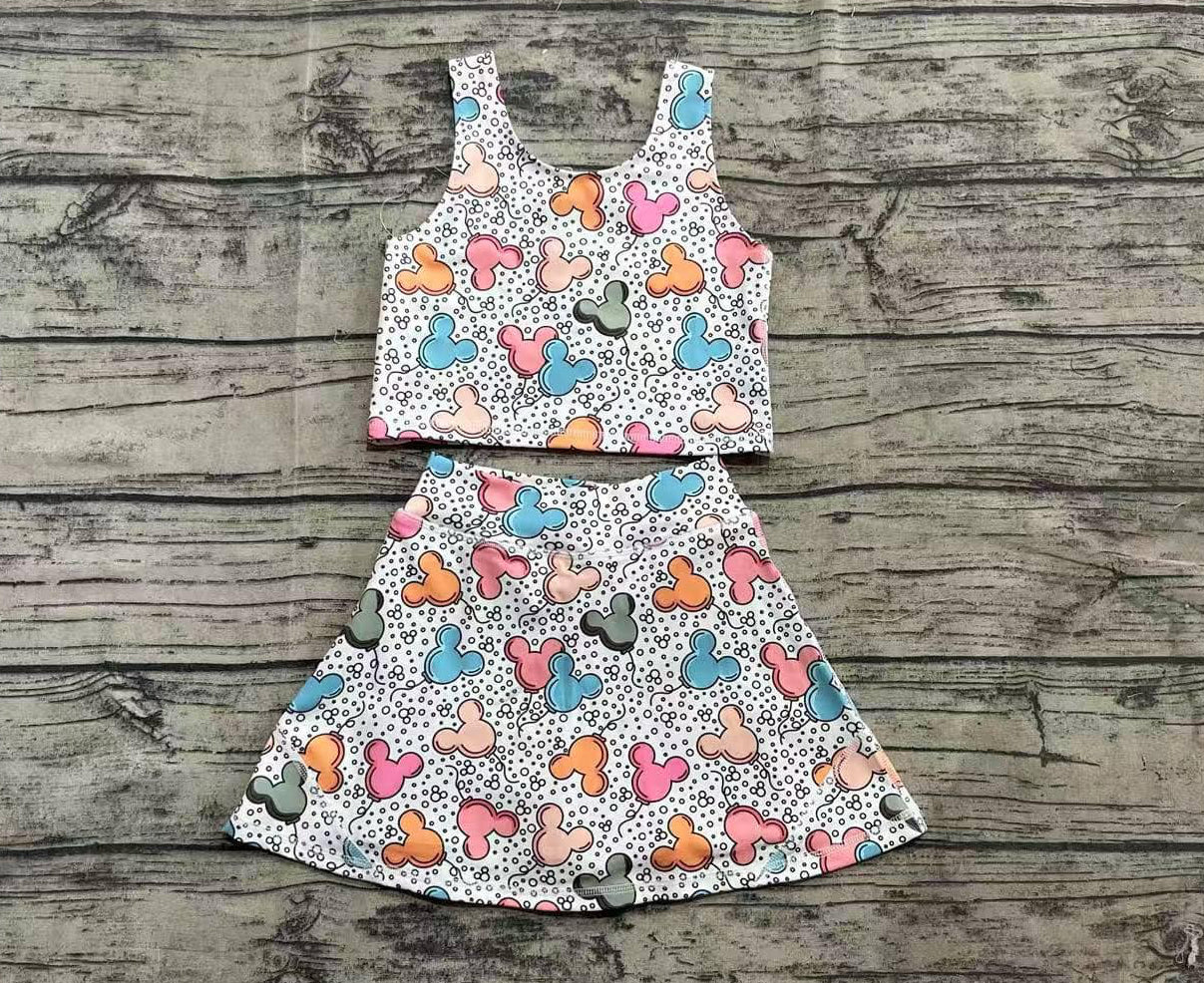 Mouse Balloons Skort Set
