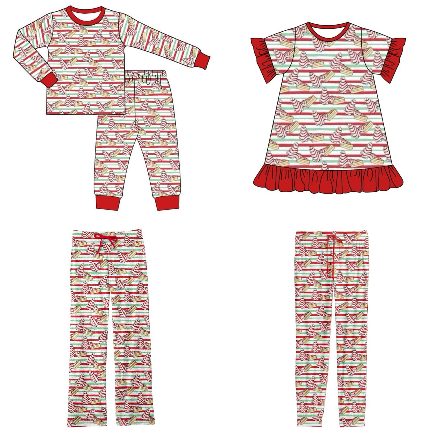 Christmas Cakes Pajamas - ETA early November