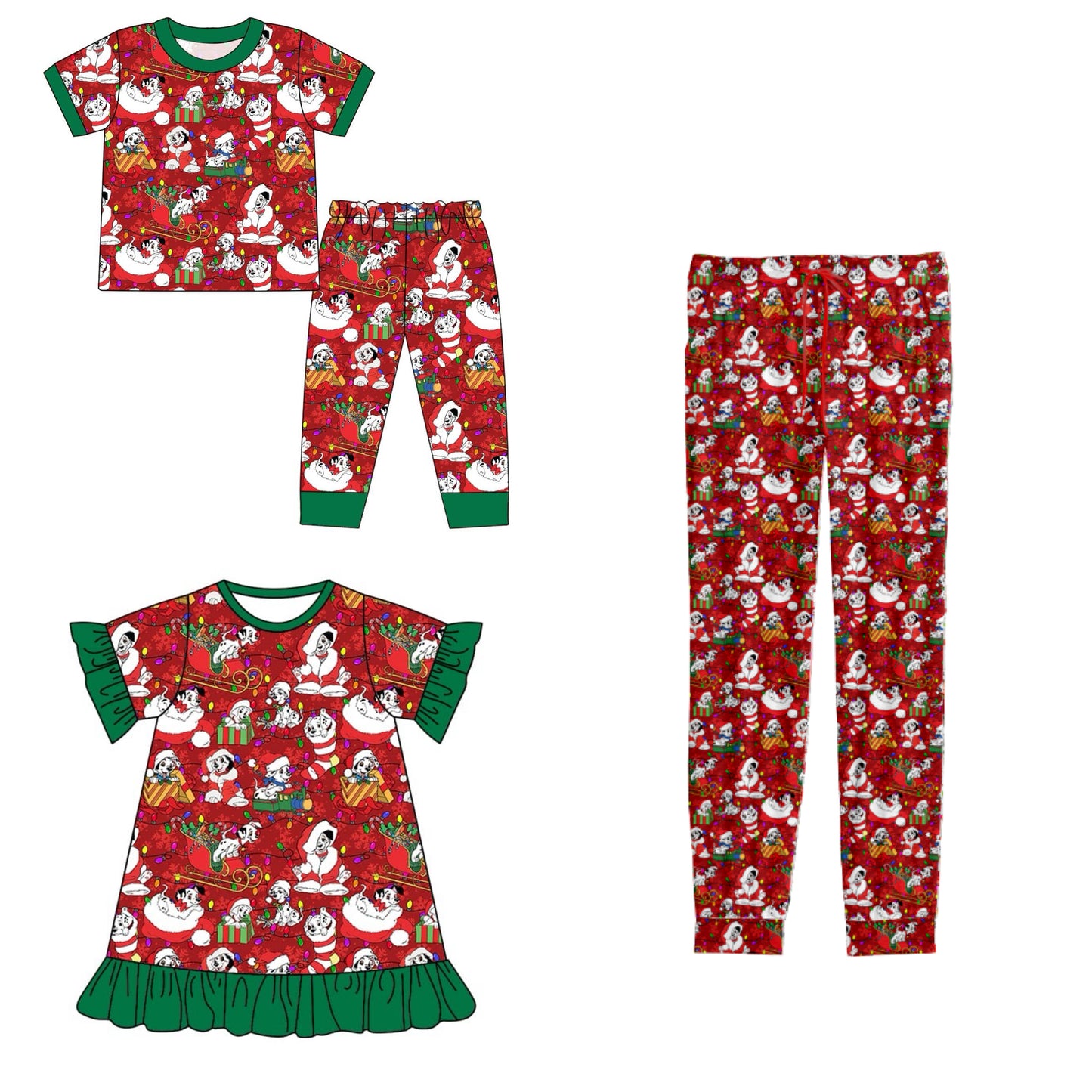 101 Dalmatians Christmas Pajamas - ETA early November