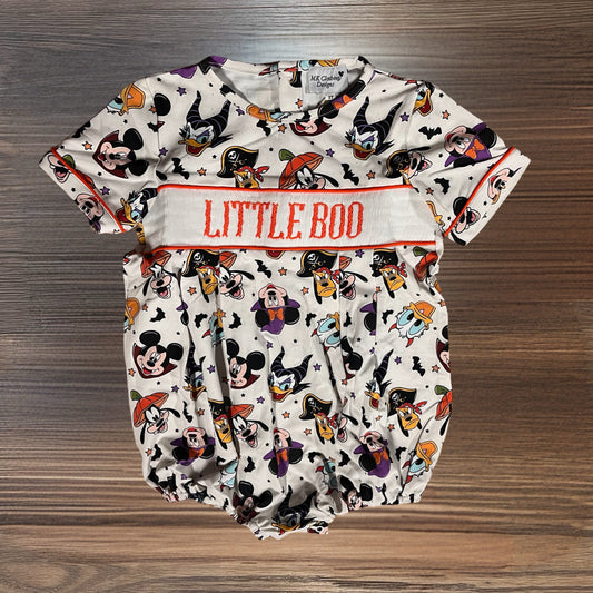 Boo To You Smocked Bubble PO54