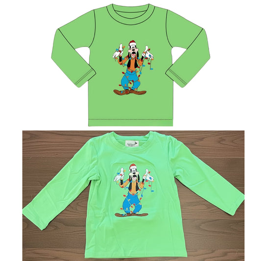 Goofy Christmas Embroidered Shirt - ETA late September