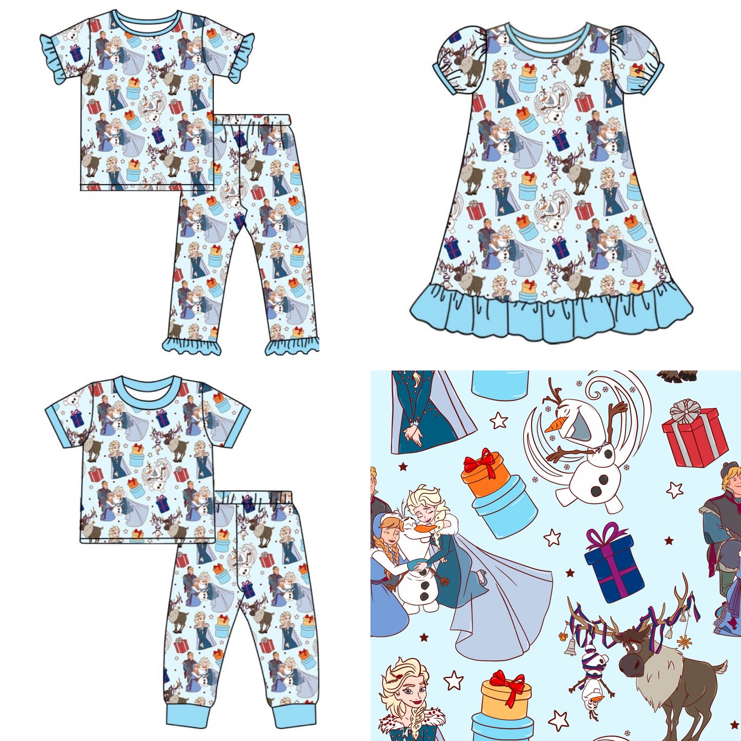 Frozen Christmas Pajamas - ETA early November