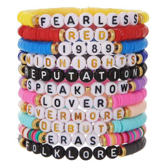 Swiftie Stacked Bracelets