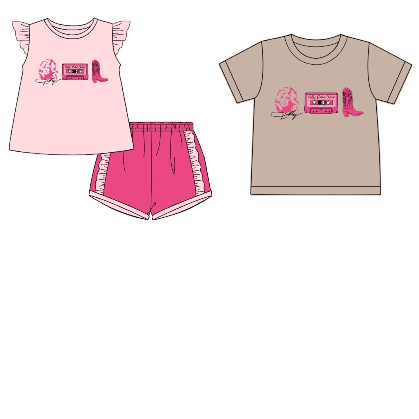 Dolly Embroidered Collection - ETA mid November