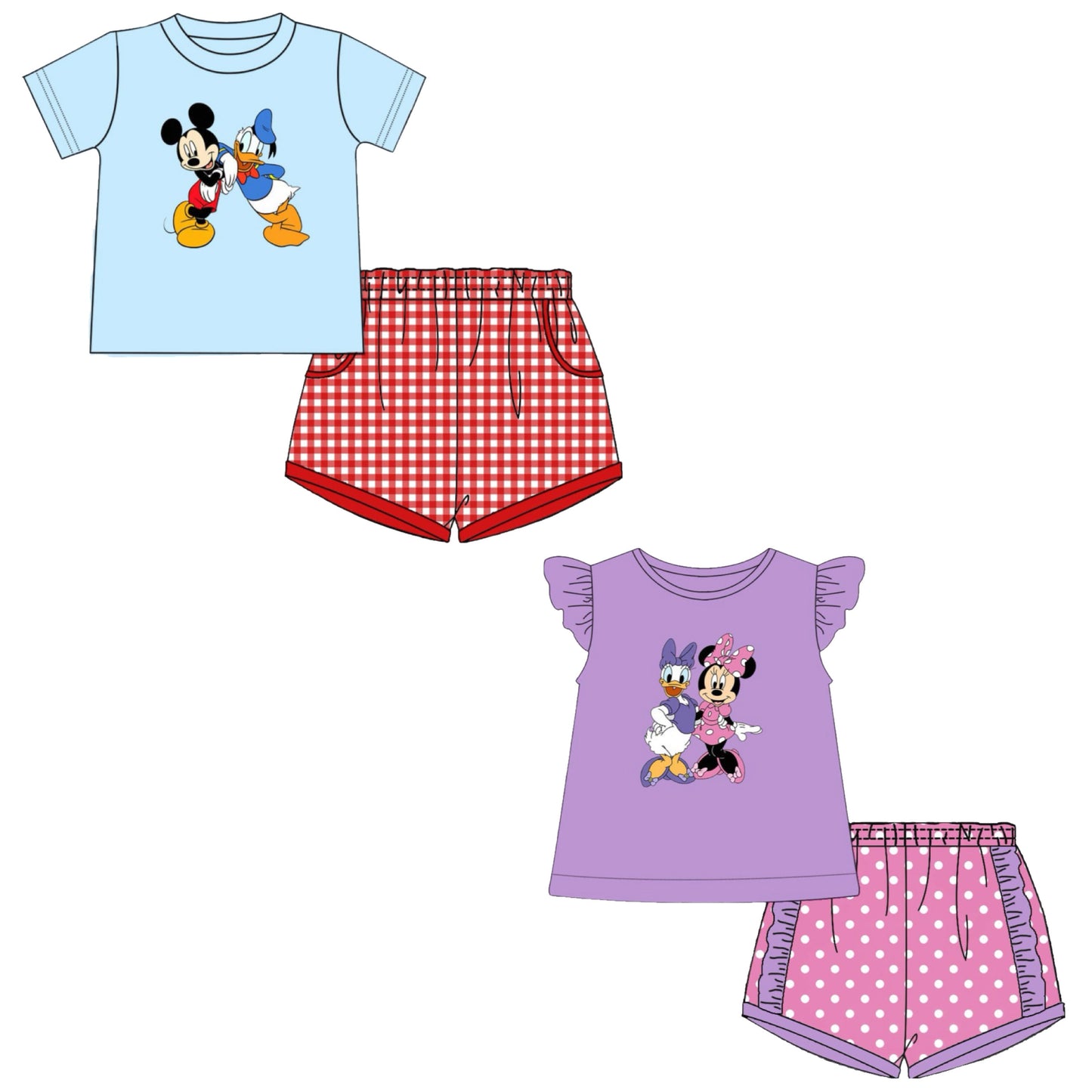 Best Pals Embroidered Sets - ETA mid November