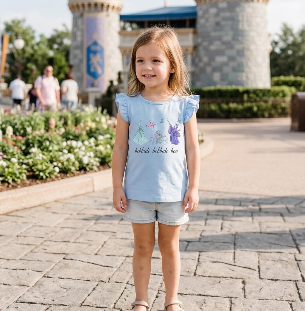 Bibbidi Bobbidi Boo Embroidered Shirt - ETA mid November