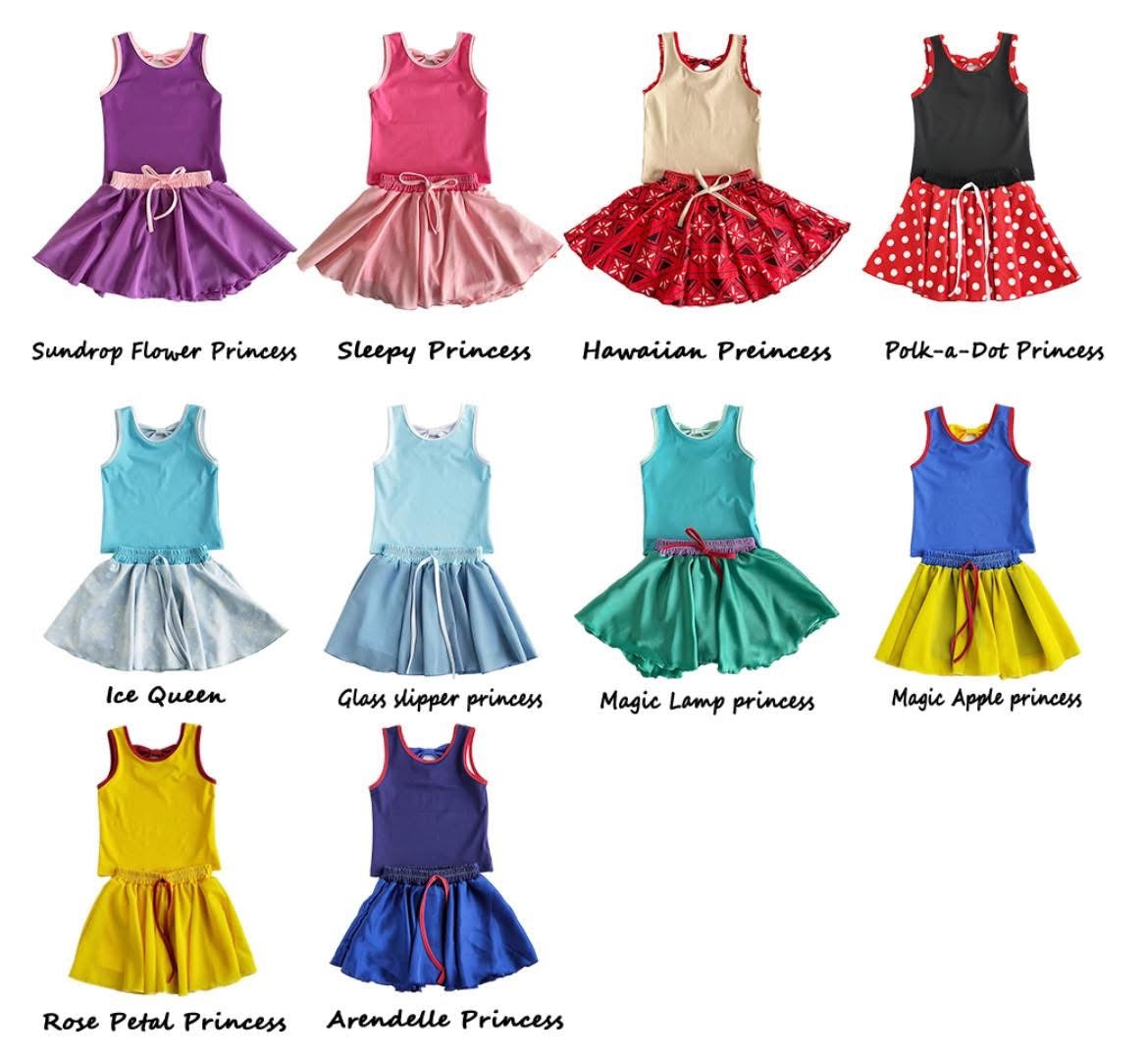 Character Skort Sets