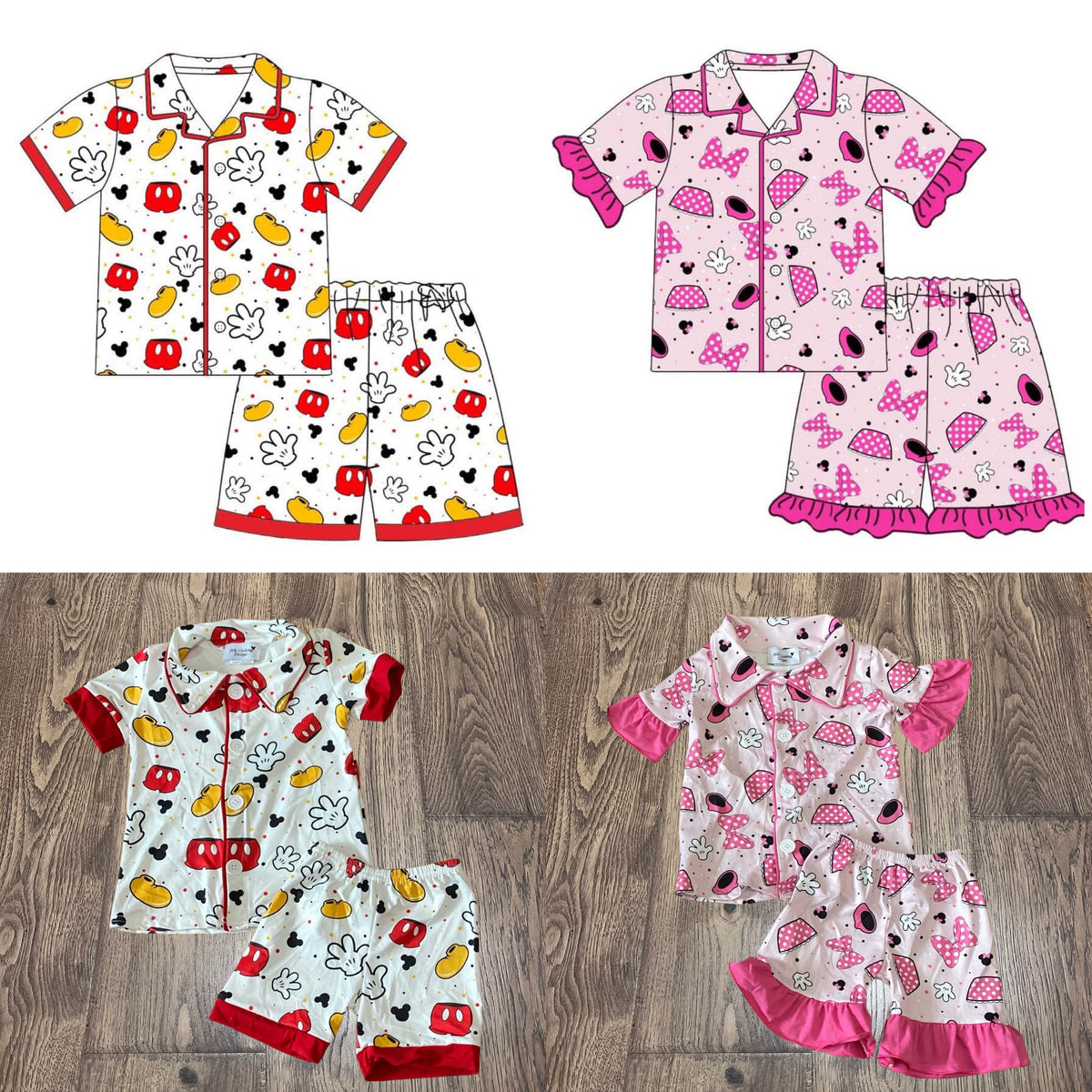 Mouse Mashup Pajamas - ETA early February