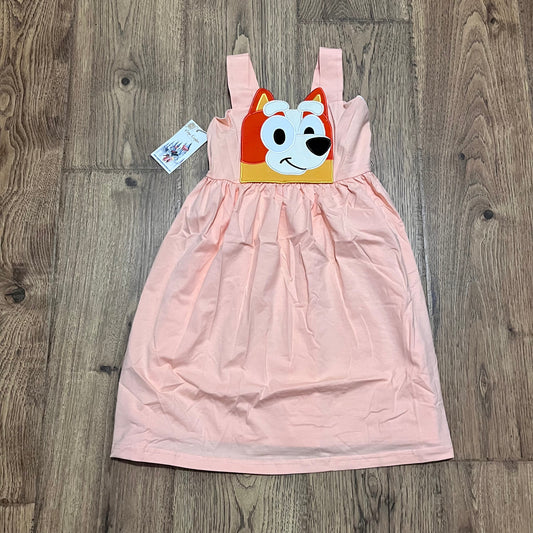 Orange Dog Dress PO45