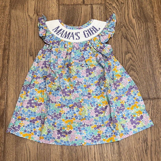 Mama's Girl Smocked Dress PO45