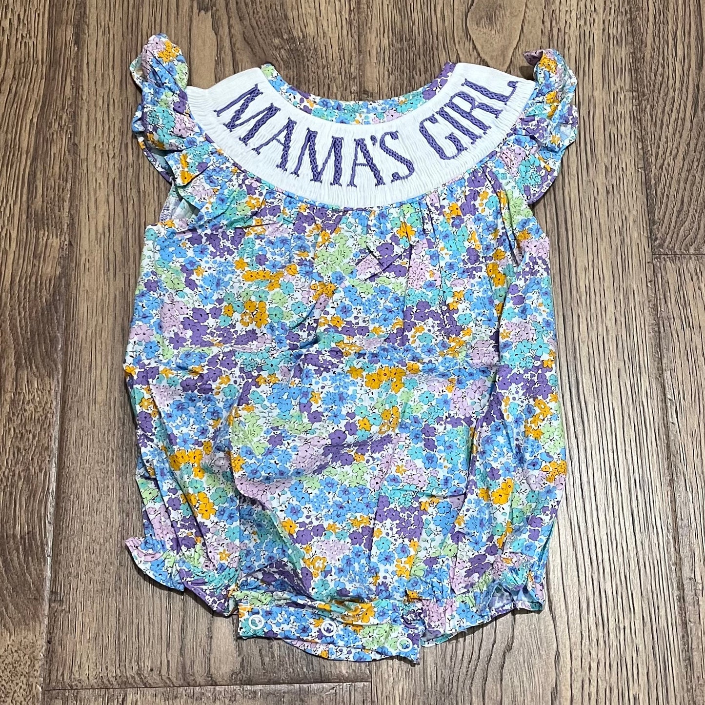 Mama's Girl Smocked Bubble PO45