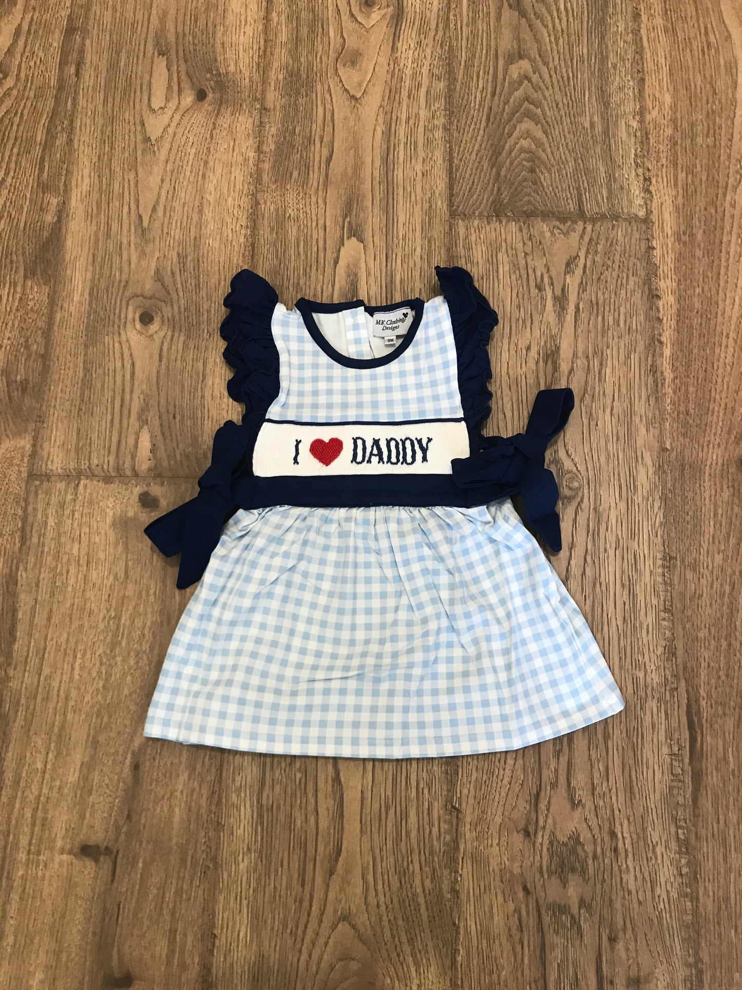 I ❤️ Daddy Smocked Dress