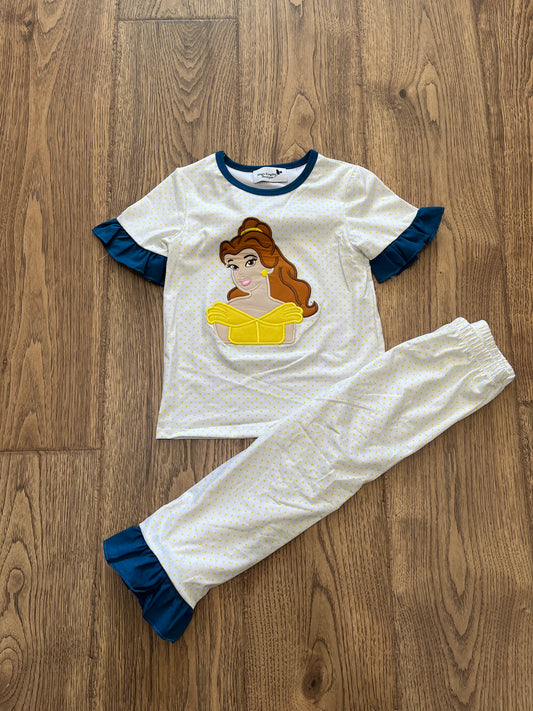 Belle Appliqué Pajamas