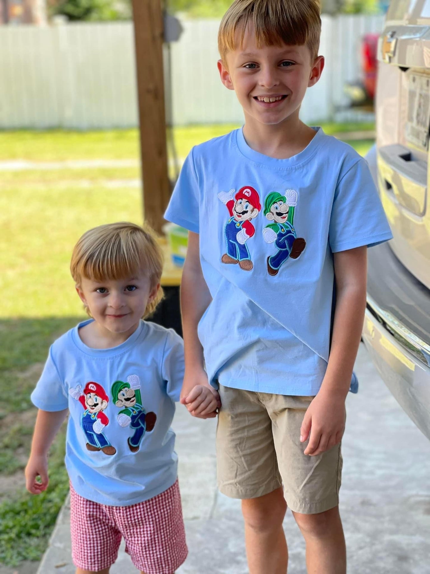 Super Mario Appliqué Short Set - ETA mid November