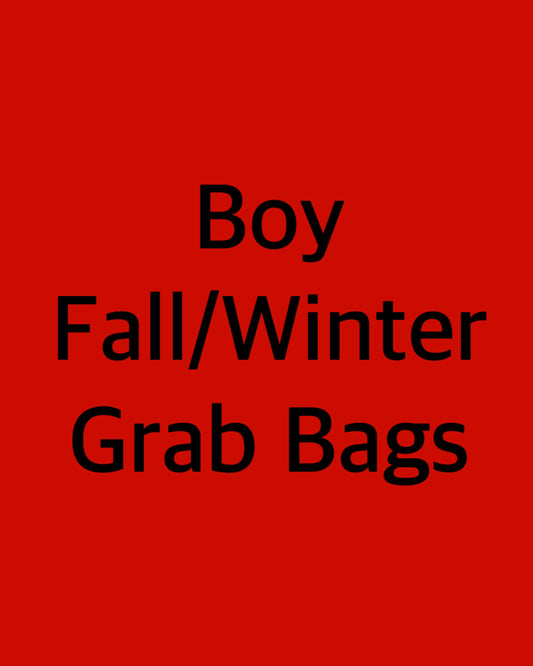 Boy FALL/WINTER Grab Bags